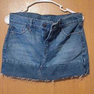 Levi's Classic Blue Denim Skirt